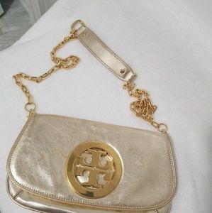Gorgeous tory Burch clutch convertible